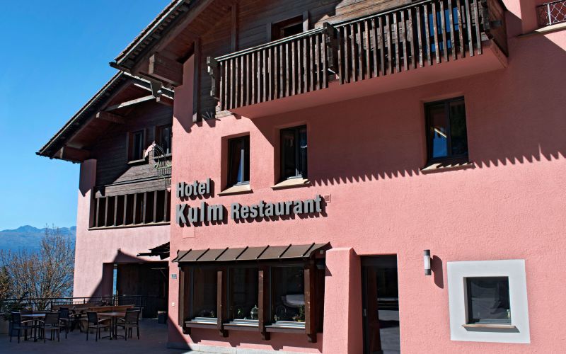 Hotel Kulm Restaurant Facade