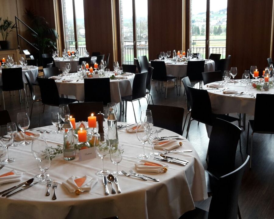 Elegantly Set Banquet Hall