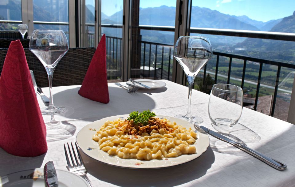 Cheese Spätzle with a View